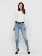 Only Jeans Donna Skinny Fit Light Blue Onlblush 15162363 Light Blue Denim ONLY 