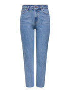 Only Jeans Donna Straight Fit Light Blue Onlemily 15171550 Light Blue Denim ONLY 
