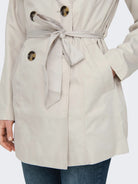 Only Trench Donna Moonbeam Onlvalerie 15191821 Moonbeam ONLY 