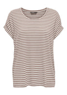 Only T-Shirt Donna Monster Bianca e Grigia 15206243 Etherea ONLY 