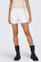 Only Shorts Donna Vega White Denim 15230571 White Denim ONLY 