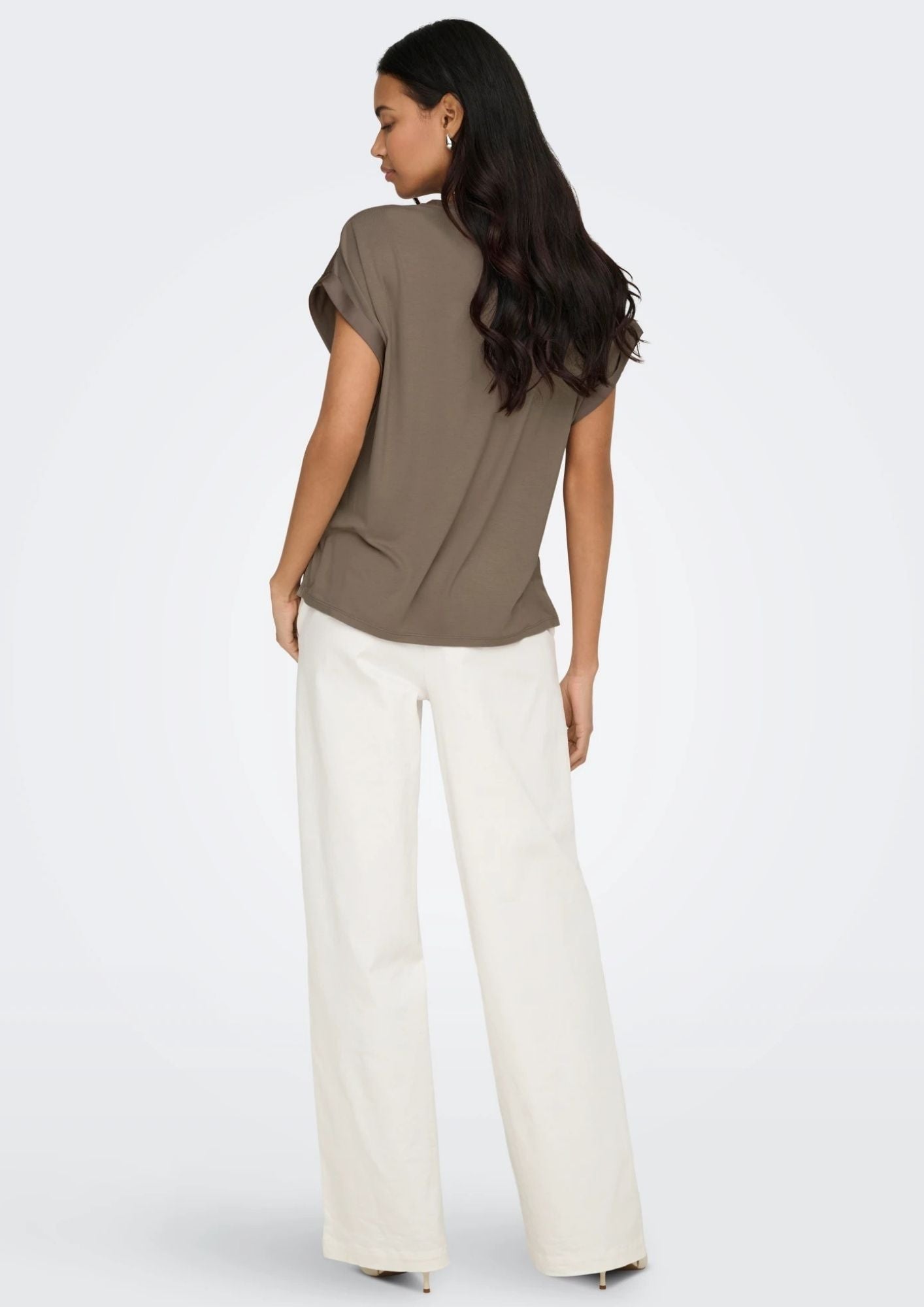 Only Top Donna Lieke Grigio Noce 15303413 Walnut ONLY 