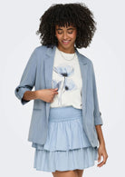 Only Giacca Donna Marsa Azzurro Denim 15308084 Faded Denim MELANGE ONLY 