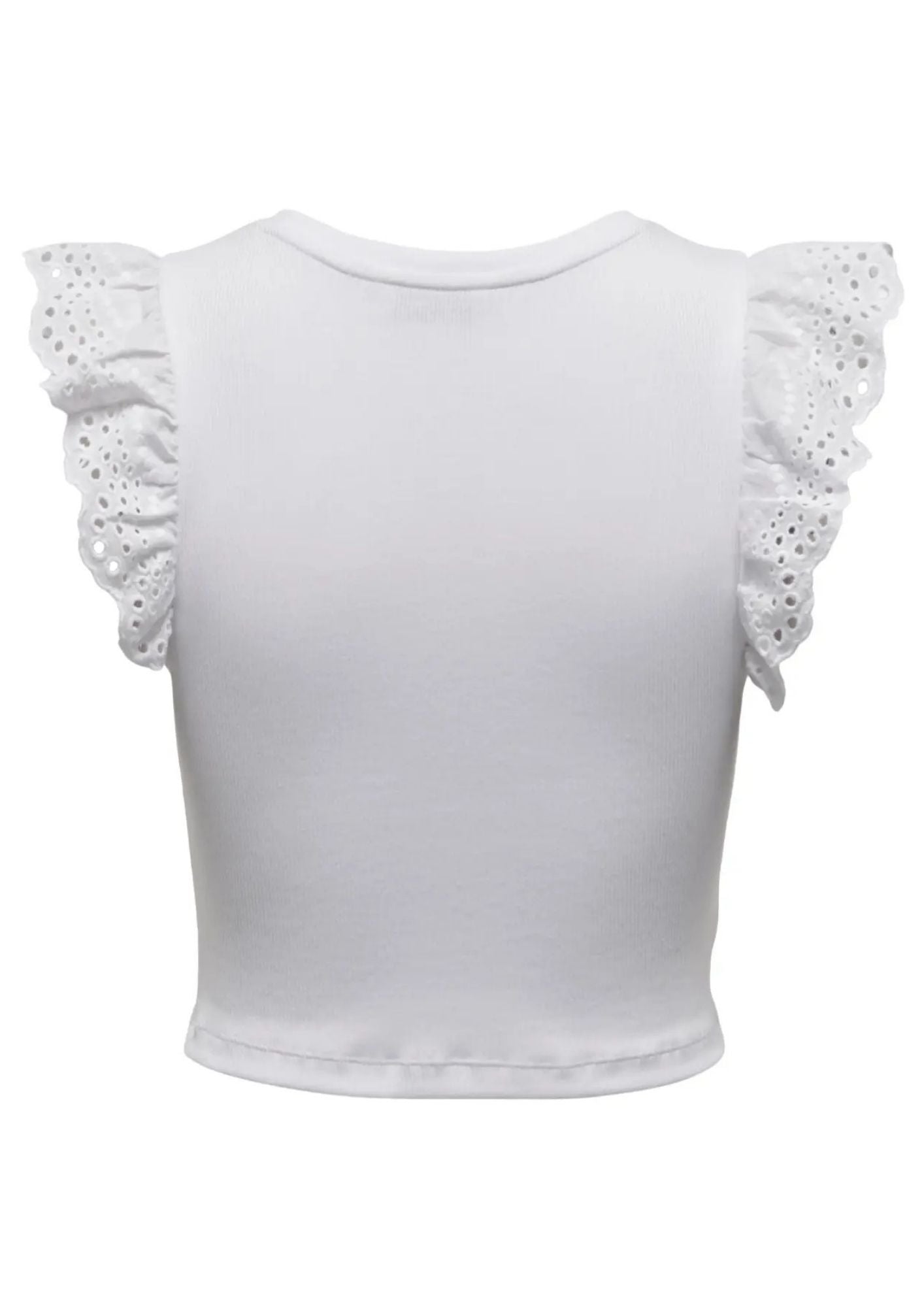 Only Top Donna Mathilda Bianco 15308890 Cloud Dancer ONLY 