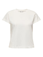 Only T-Shirt Donna Bianco Onlerica 15308926 Cloud Dancer ONLY 