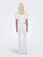 Only Jeans Donna Medium Blue Onlreese 15309845 White Denim ONLY 
