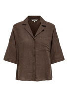 Only Camicia Donna Bruxelles Cioccolato 15314215 Chocolate Martini ONLY 