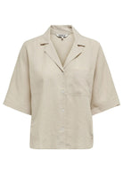 Only Camicia Donna Bruxelles Grigio Luna 15314215 Moonbeam ONLY 