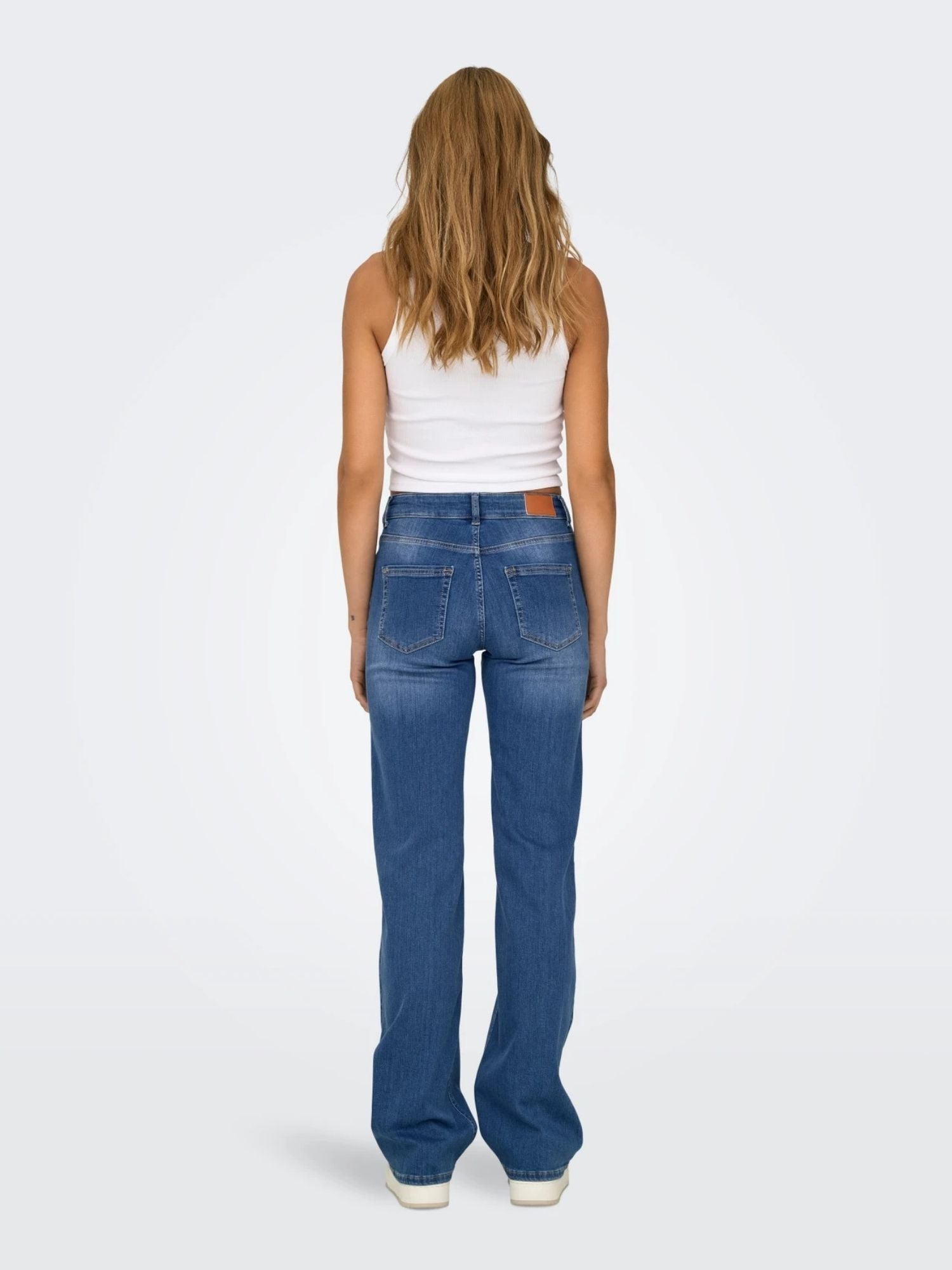 Only Jeans Donna Medium Blue Straight Fit Onlblush 15330787 Medium Blue Denim ONLY 