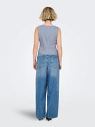 Only Gilet Donna Vintage Indigo Onllinda 15336753 Vintage Indigo ONLY 