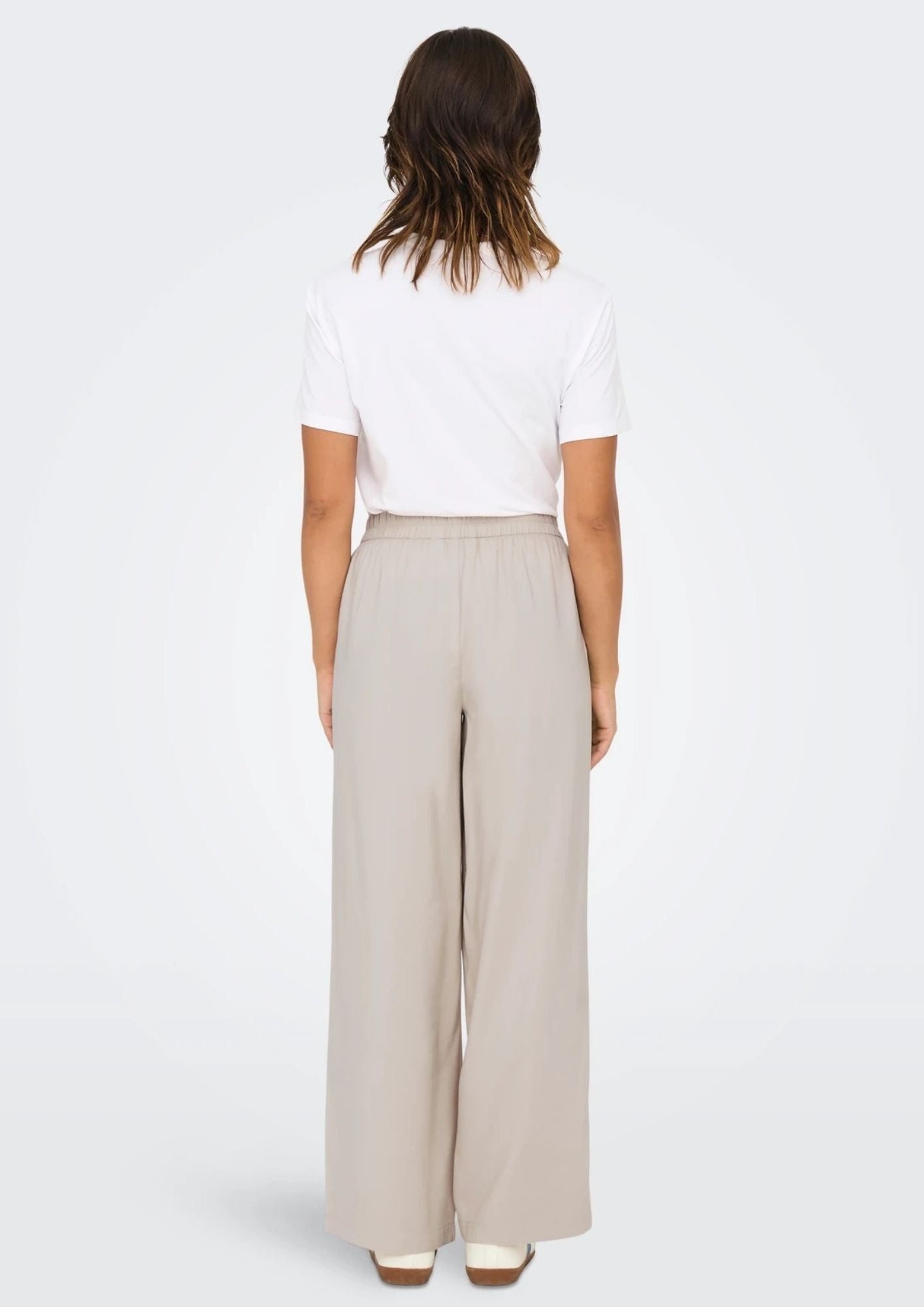 Only Pantalone Donna Aris Grigio Pietra Pomice 15337956 Pumice Stone ONLY 
