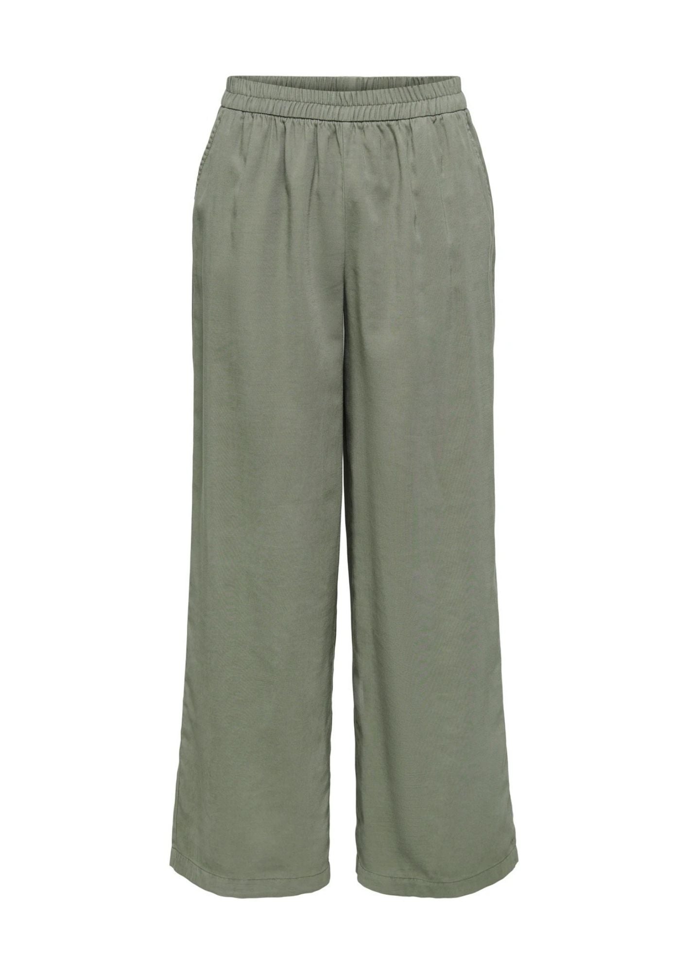 Only Pantalone Donna Aris Verde Oliva 15337956 Smokey Olive ONLY 