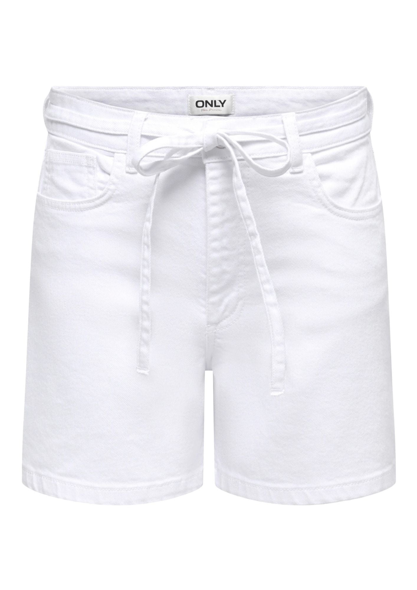 Only Shorts Donna Gianna Bianco 15340706 White Denim ONLY 