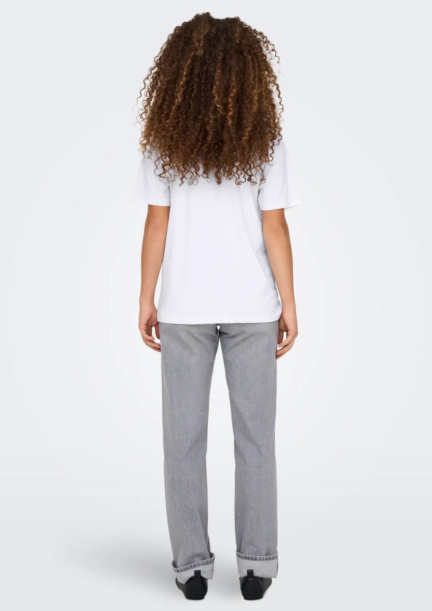 Only T-Shirt Donna Burst Bianca 15343431 Bright White ONLY 