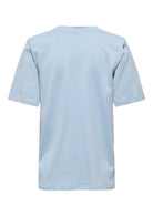 Only T-Shirt Donna Burst Blu 15343431 Soft Chambray ONLY 