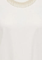 Only Top Donna Parker Bianco 15343568 Cloud Dancer Rhinestone ONLY 
