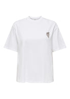 Only T-Shirt Donna Vita Bianca 15343769 Bright White ONLY 