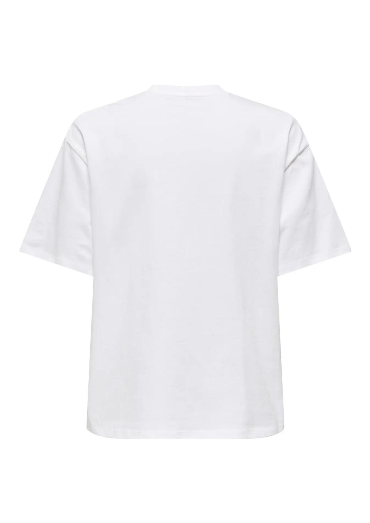 Only T-Shirt Donna Vita Bianca 15343769 Bright White ONLY 