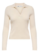 Only Maglia Polo Donna Birch Onlkaya 15344841 Birch ONLY 