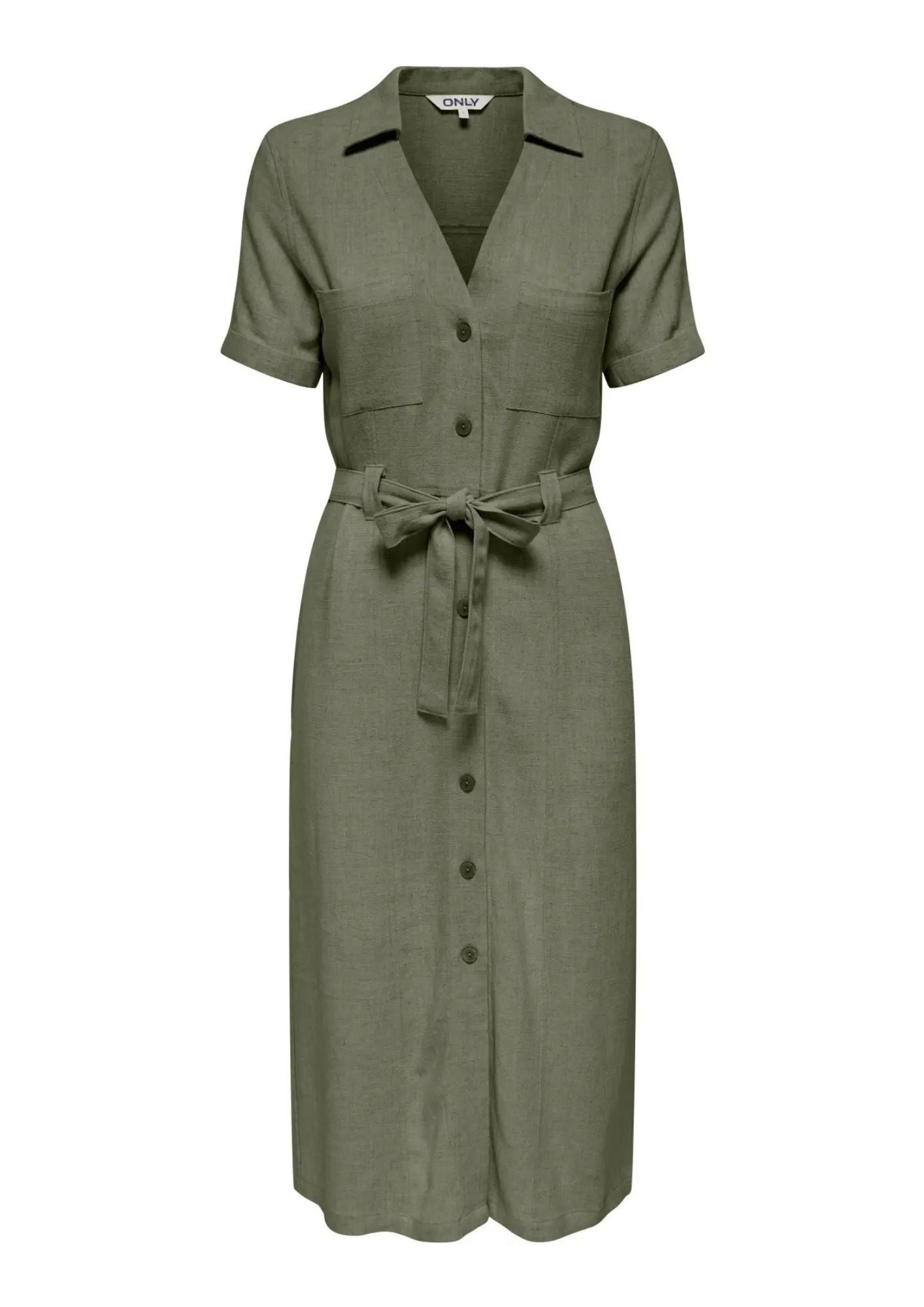 Only Abito Donna Verde 15347210 Deep Lichen Green ONLY 