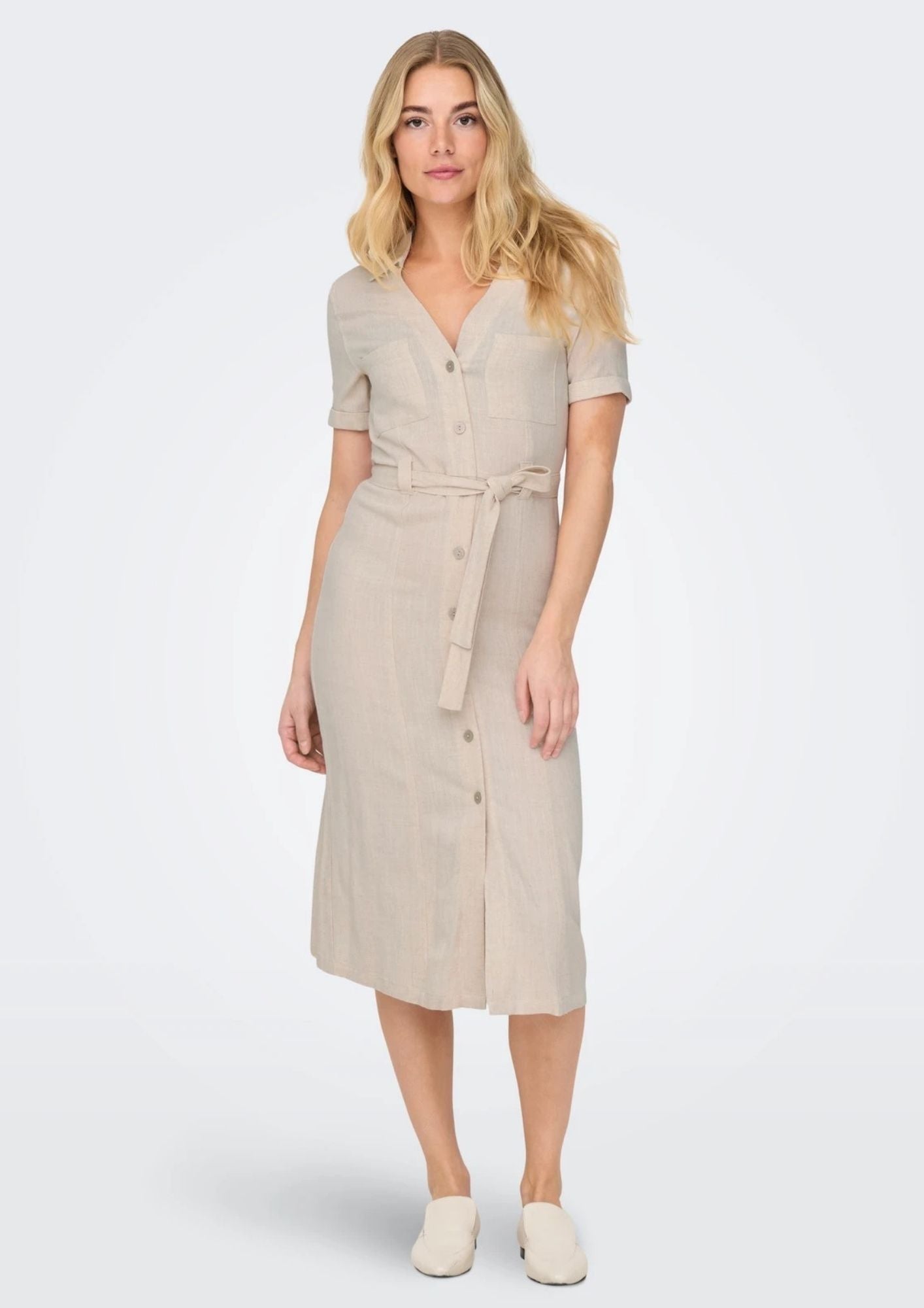 Only Abito Donna Siesta Grigio Luna 15347210 Moonbeam ONLY 