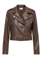 Only Giubbino Donna Carmen Marrone Cioccolata 15361396 Chocolate Martini ONLY 