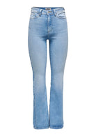 Only Jeans Donna Wauw Blu Denim Chiaro 15361594 Light Blue Denim ONLY 