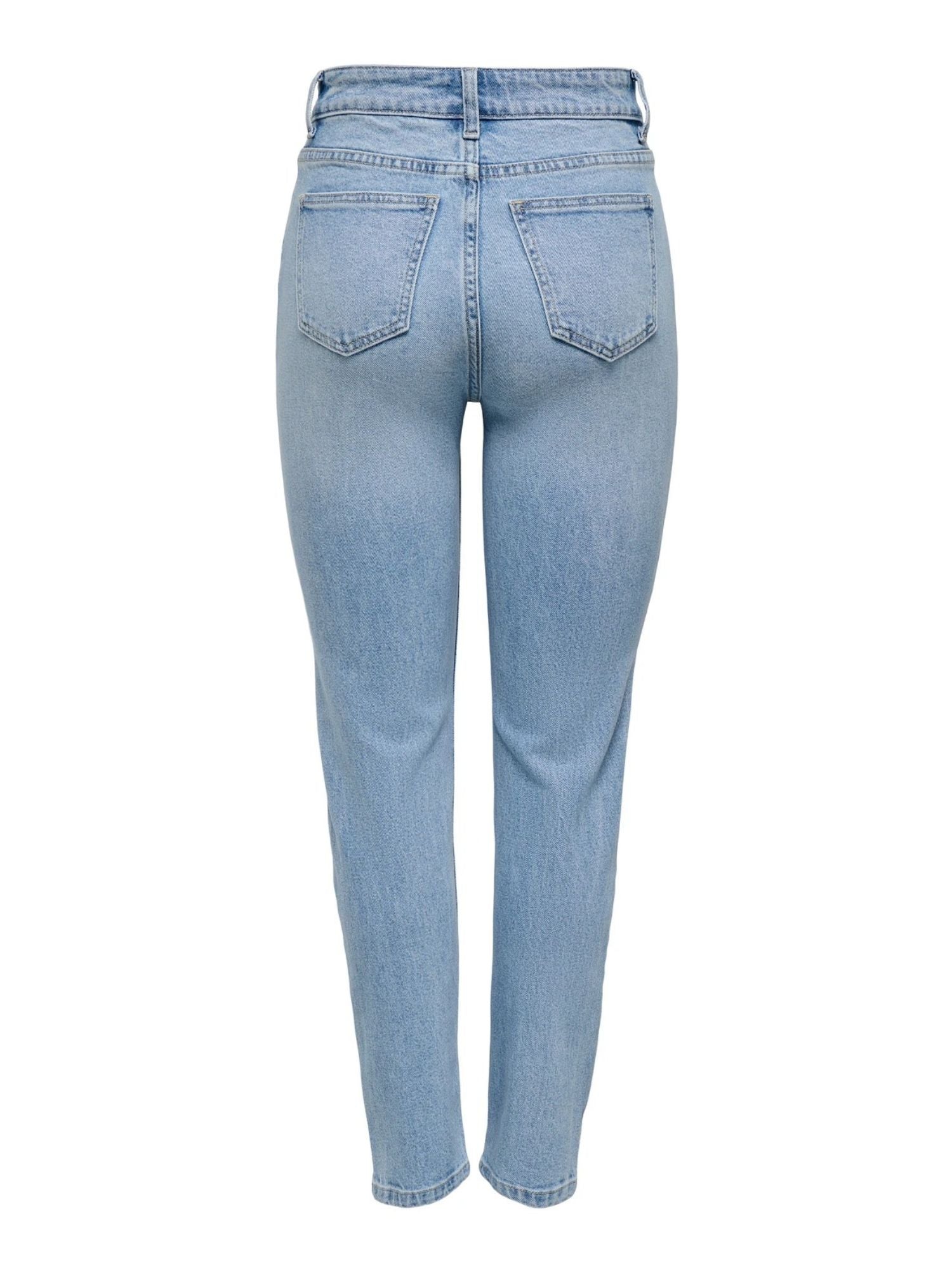 Only Jeans Donna Light Blue Straight Fit Onlemily 15361608 Light Blue Denim ONLY 