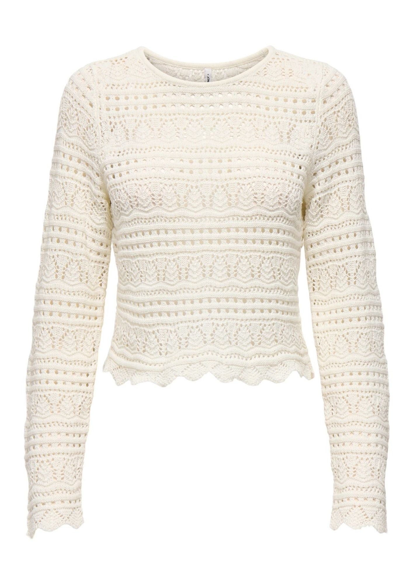 Only Pullover Donna Elke Bianco 15363049 Birch ONLY 