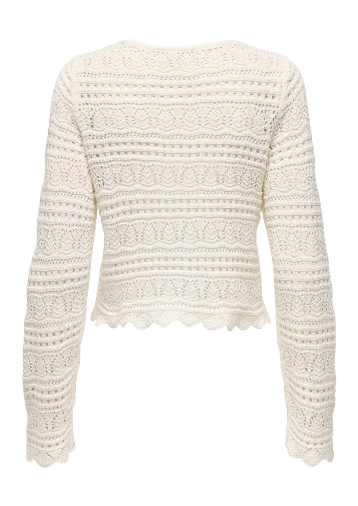 Only Pullover Donna Elke Bianco 15363049 Birch ONLY 