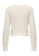 Only Pullover Donna Elke Bianco 15363049 Birch ONLY 