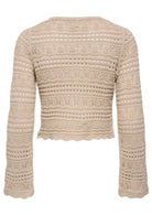 Only Pullover Donna Elke Beige 15363049 Oxford Tan ONLY 