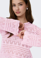 Only Pullover Donna Elke Rosa 15363049 Romance Rose ONLY 