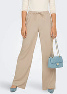 Only Pantalone Donna Goa Beige 15363676 Oxford Tan ONLY 