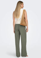 Only Pantalone Donna Goa Oliva 15363676 Smokey Olive ONLY 