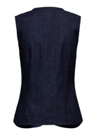 Only Gilet Donna Ashby Blu Denim Scuro 15364571 Dark Blue Denim ONLY 