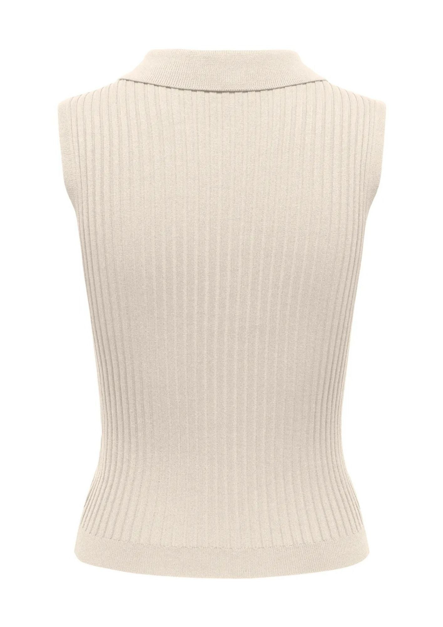 Only Cardigan Donna Meddi Bianco Betulla 15364749 Birch Silver Zip ONLY 