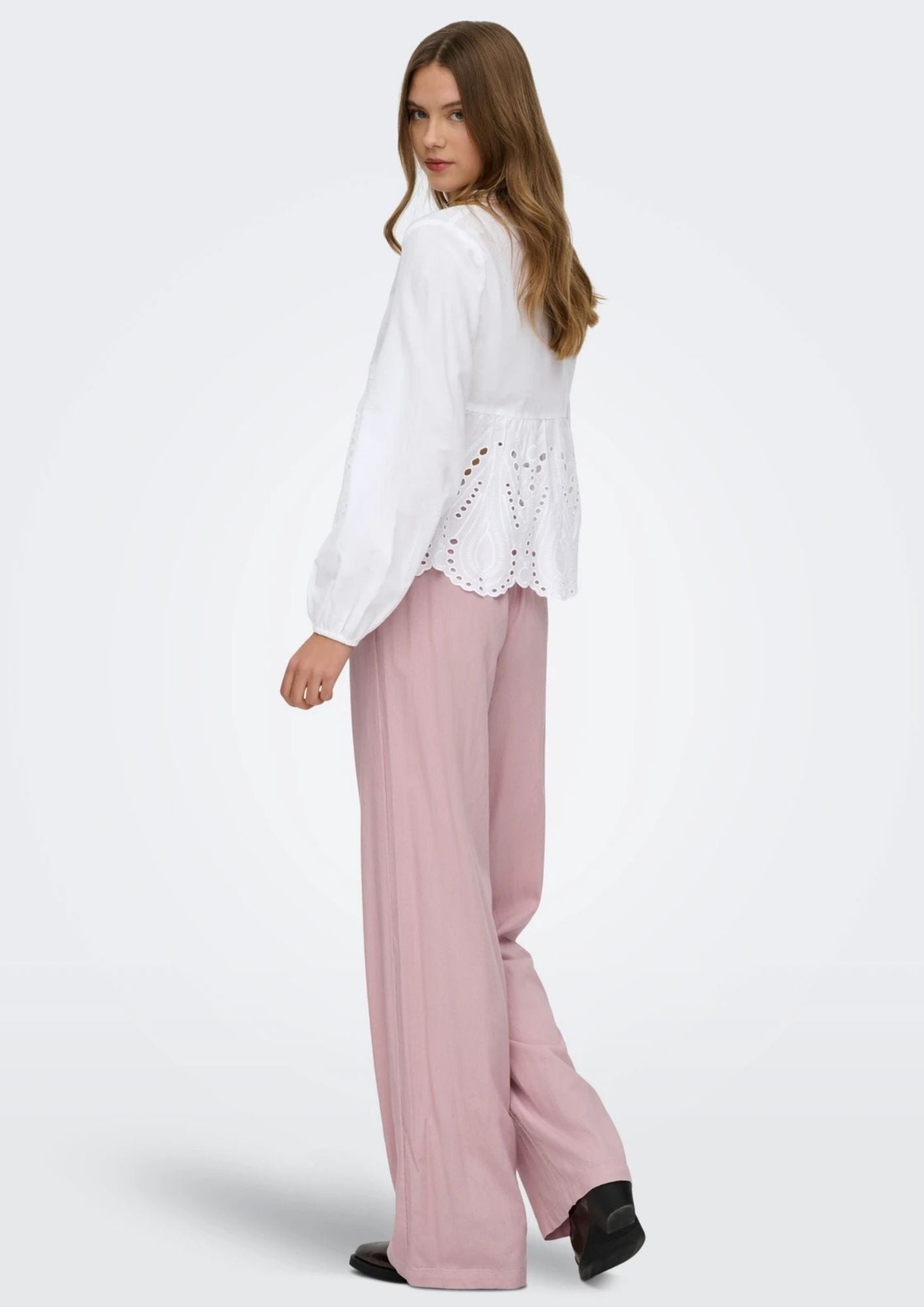 Only Camicia Donna Dewina Bianca 15366728 Bright White ONLY 