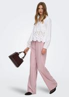 Only Camicia Donna Dewina Bianca 15366728 Bright White ONLY 