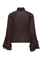Only Blusa Donna Peninna Marrone 15367241 Coffee Bean ONLY 