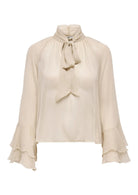Only Blusa Donna Peninna Grigio Oxford 15367241 Oxford Tan ONLY 