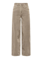 Only Pantalone Donna Taylor Beige 15367377 Crockery ONLY 