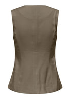 Only Gilet Donna Tila Grigio 15367399 Stone Gray ONLY 