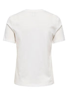Only T-Shirt Donna Mira Bianca 15368637 Cloud Dancer ONLY 