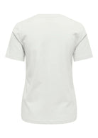 Only T-Shirt Donna Filizza Bianca 15368933 Cloud Dancer ONLY 