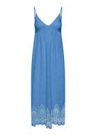Only Abito Donna Tullum Azzurro 15369128 Blue Bonnet ONLY 