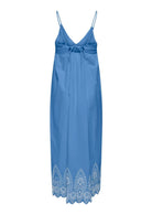 Only Abito Donna Tullum Azzurro 15369128 Blue Bonnet ONLY 