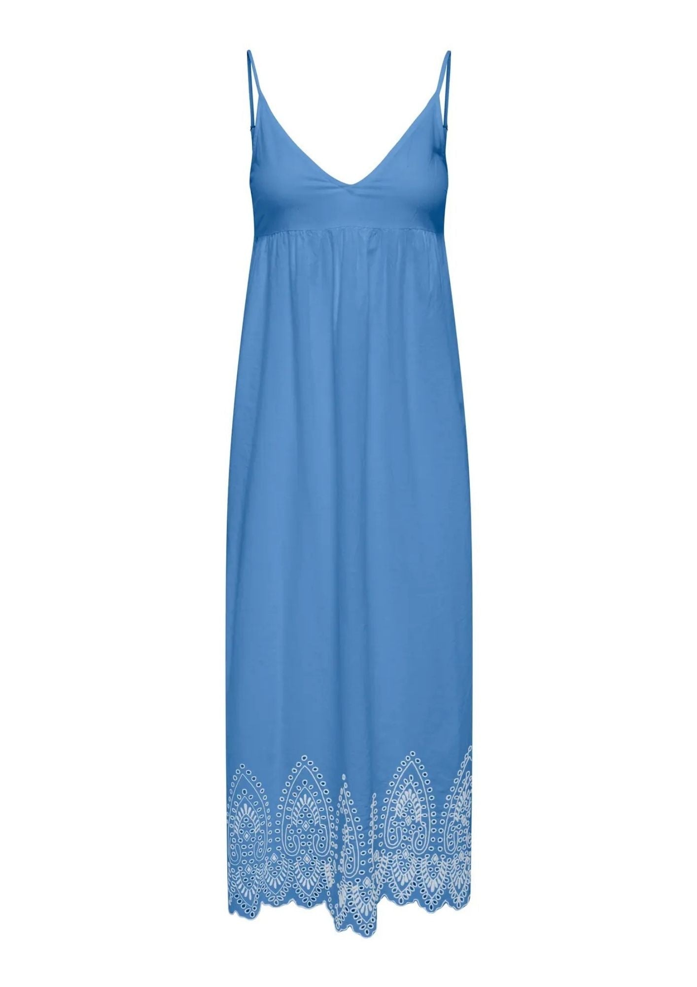 Only Abito Donna Tullum Azzurro 15369128 Blue Bonnet ONLY 
