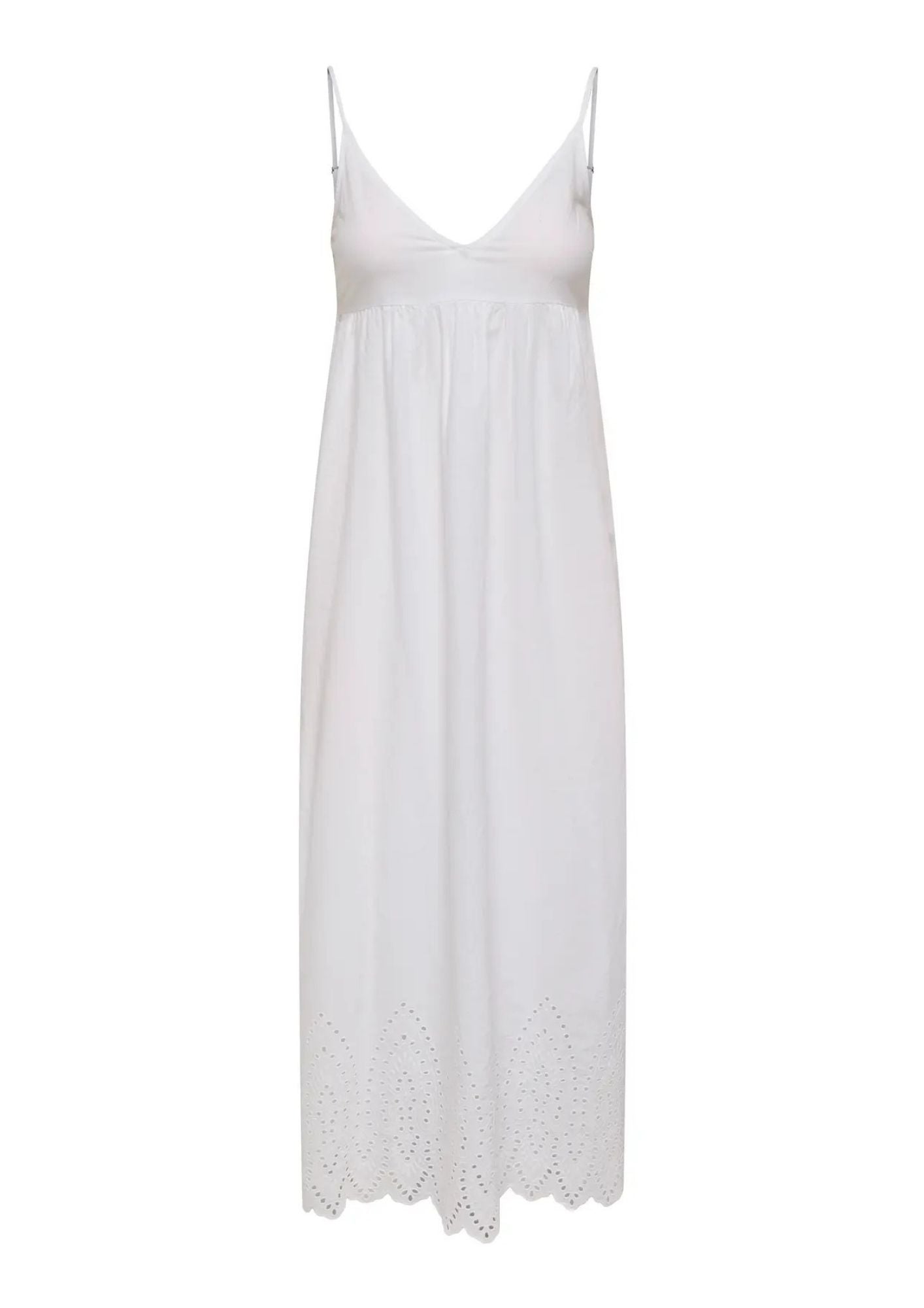 Only Abito Donna Tullum Bianco 15369128 Bright White ONLY 