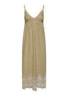 Only Abito Donna Tullum Verde Oliva 15369128 Olive Gray BRIGHT WHITE EMB ONLY 